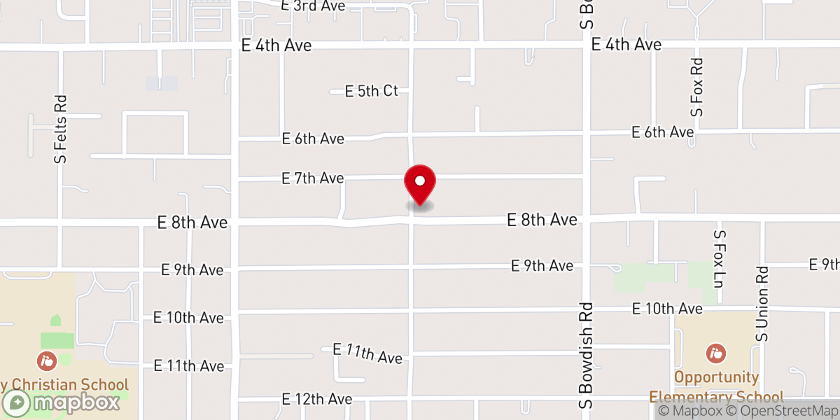 Map showing location of Warriors Rise