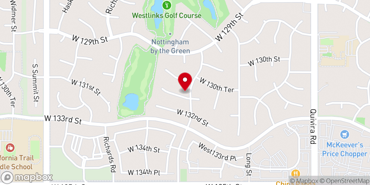 Map showing location of Open Heavens