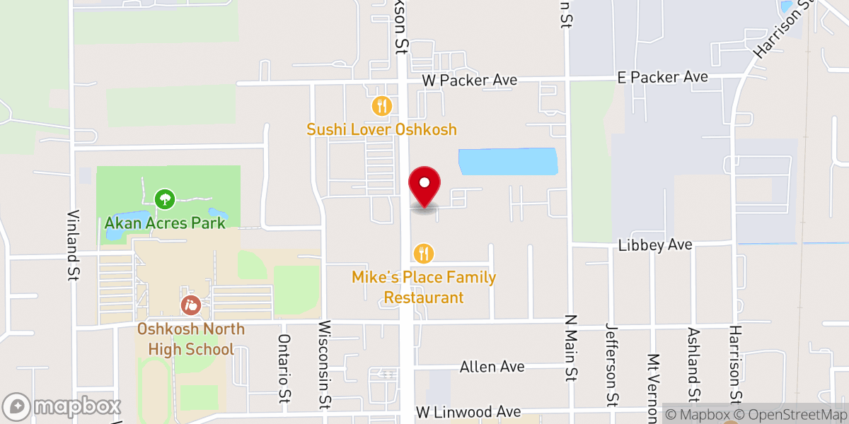 Map showing location of Jesus Christ Full Gospel Ministry