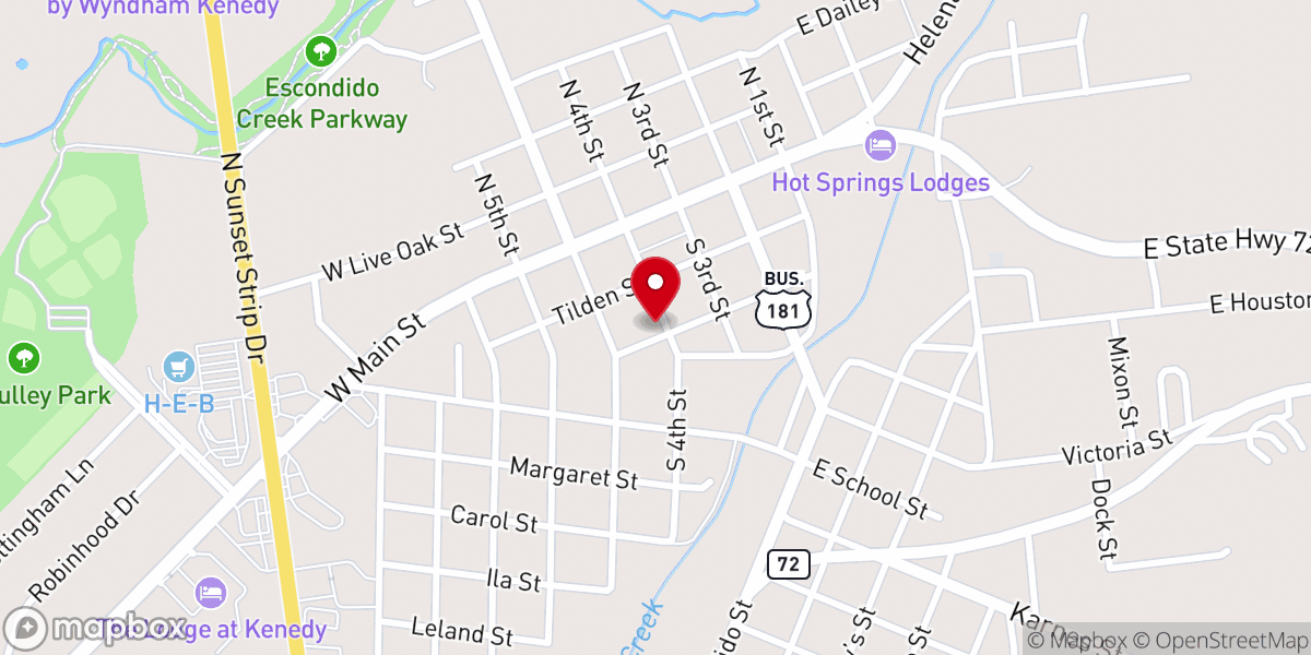 Map showing location of City Of Refuge Church