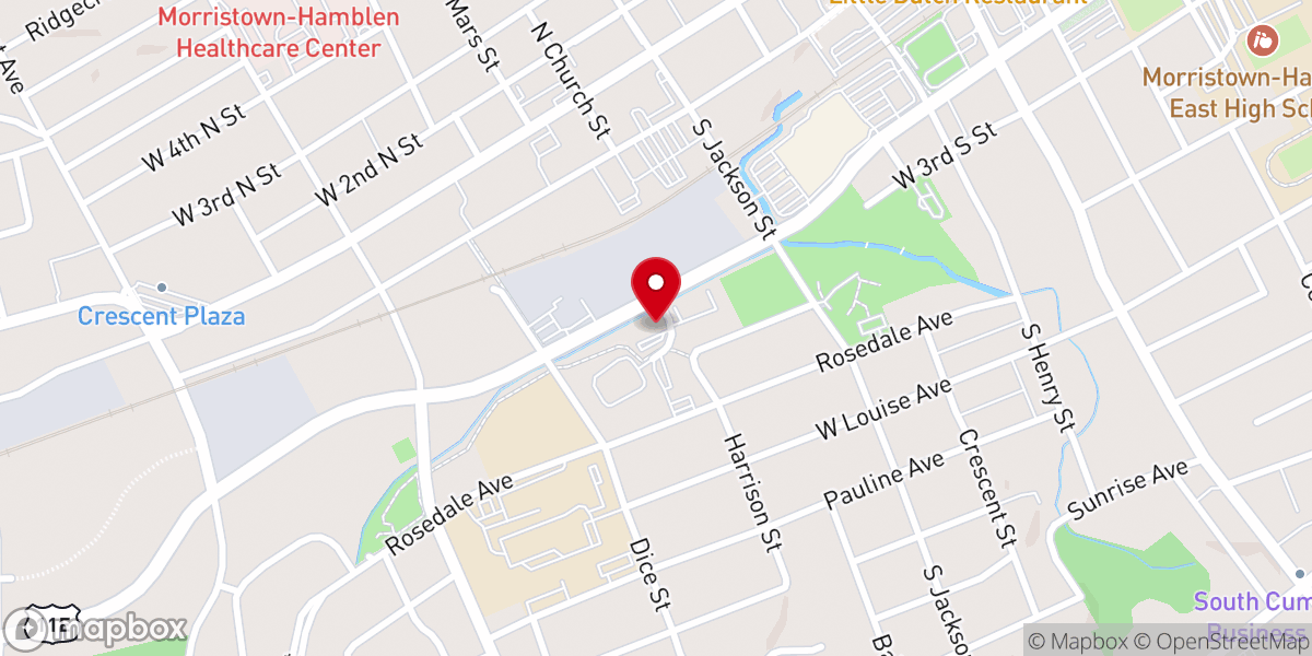Map showing location of Nolachucky Association-Baptist