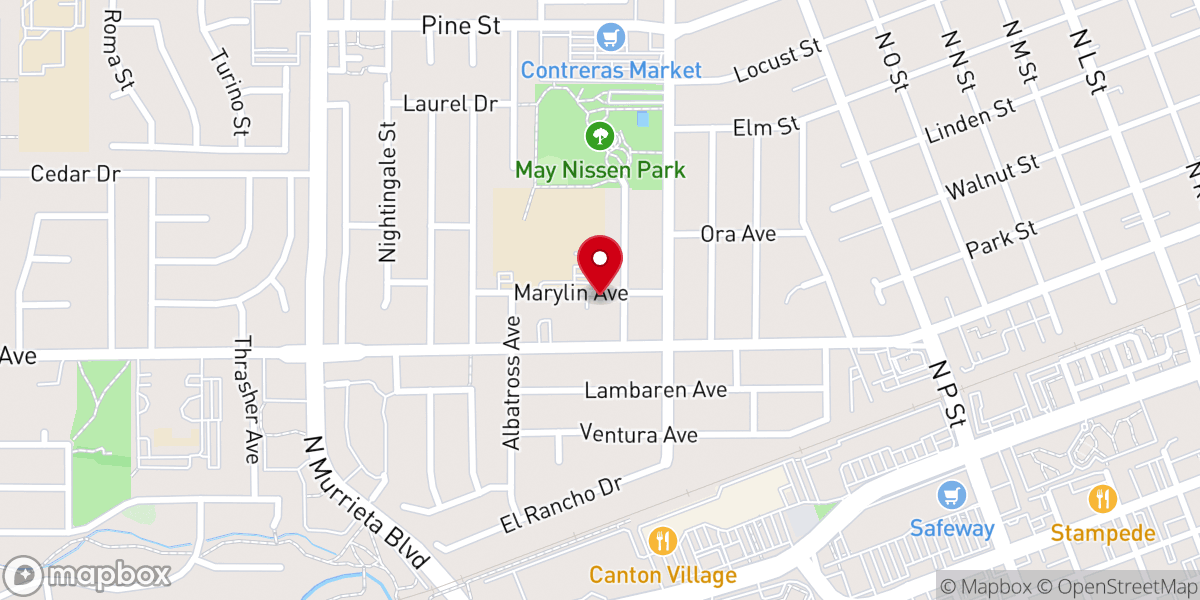 Map showing location of Gateway Church