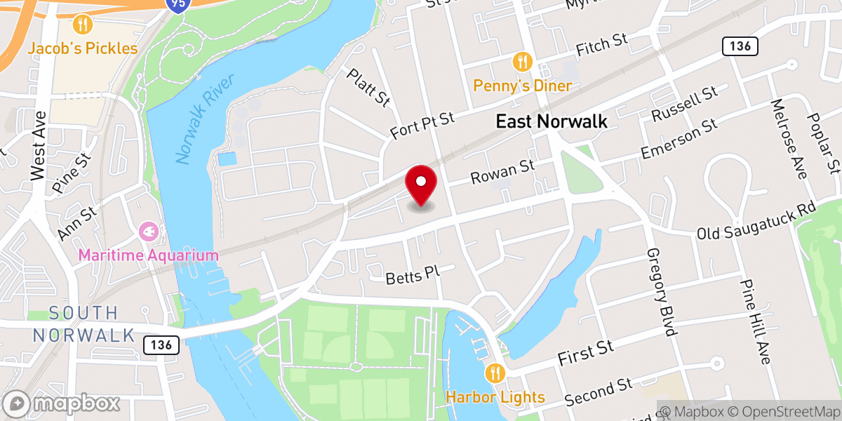 Map showing location of Christian Fellowship