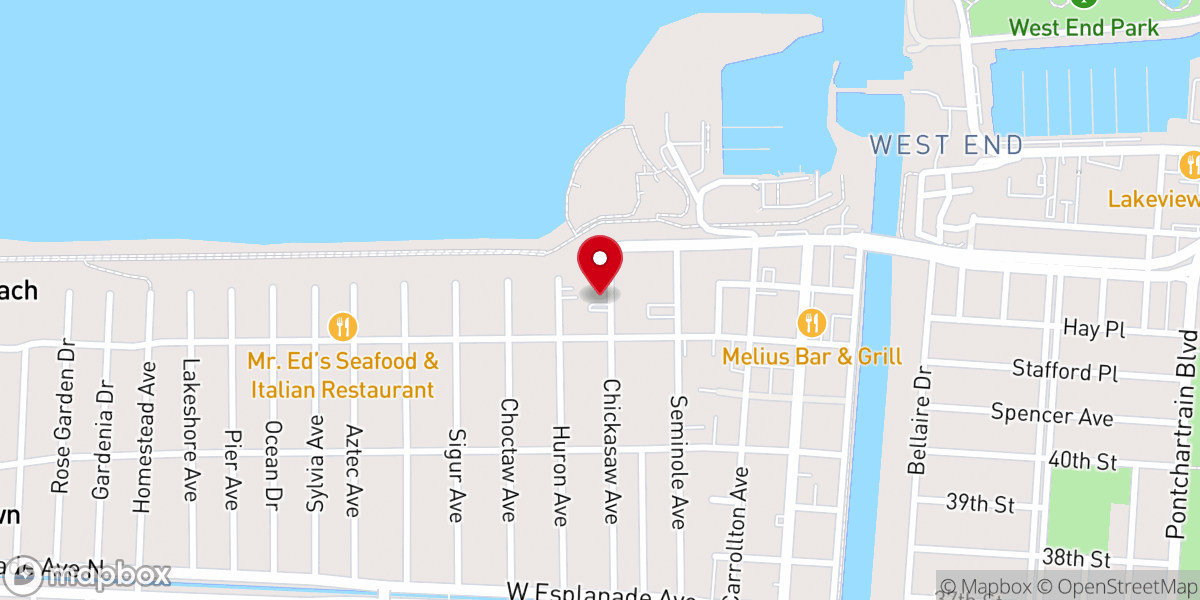 Map showing location of St Mark Evangelical Lutheran