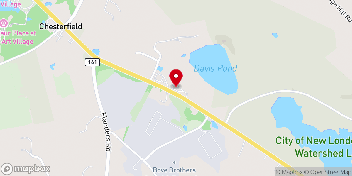 Map showing location of Christian Family Church