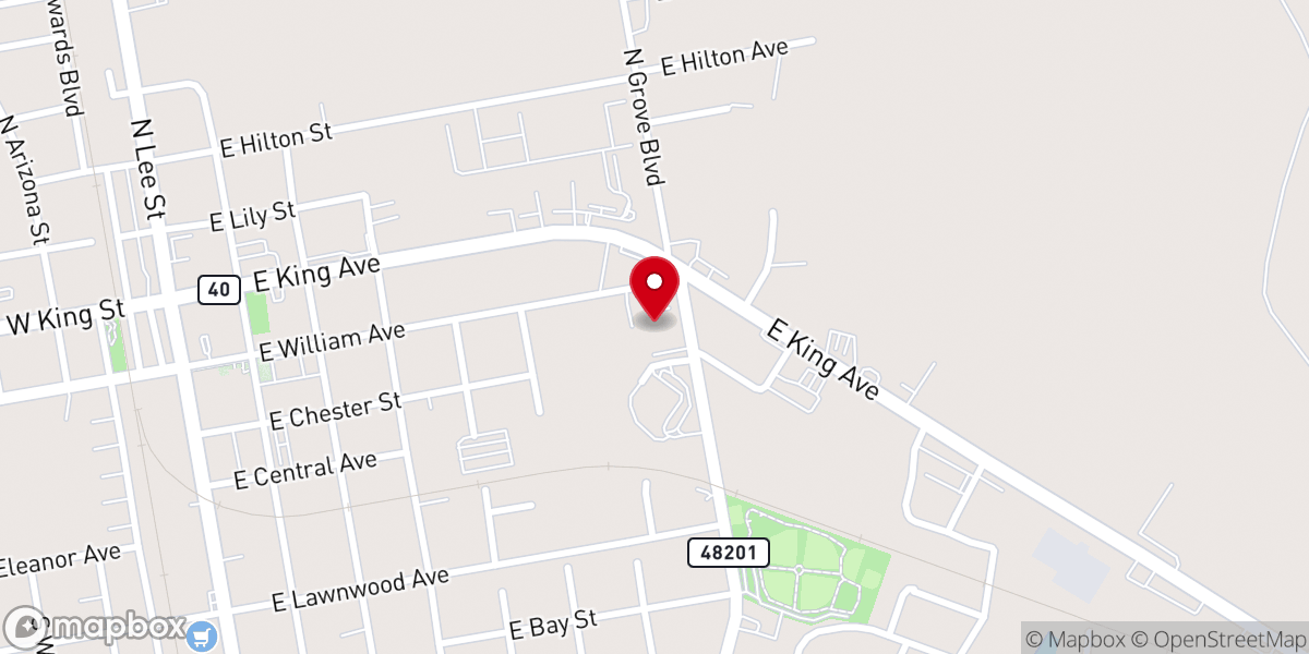 Map showing location of Emmanuel Empowerment Temple