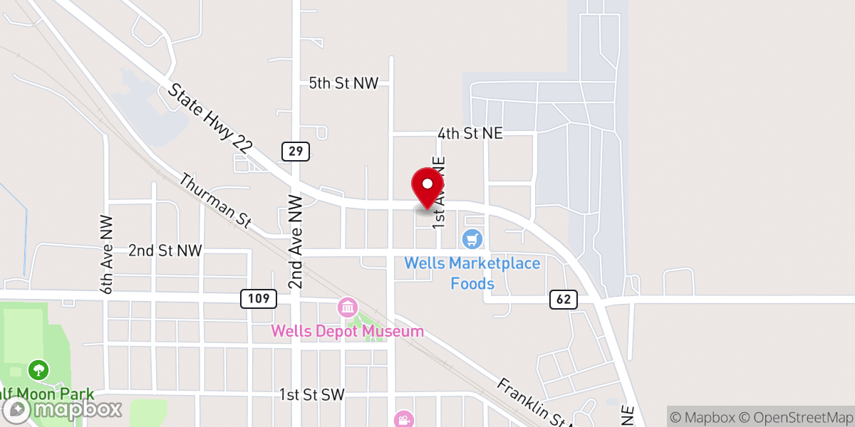 Map showing location of Covenant Life Church