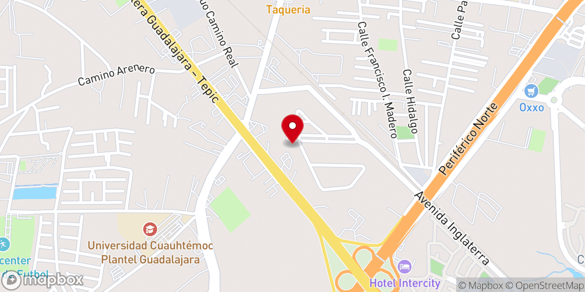 Map showing location of La Iglesia, Mx