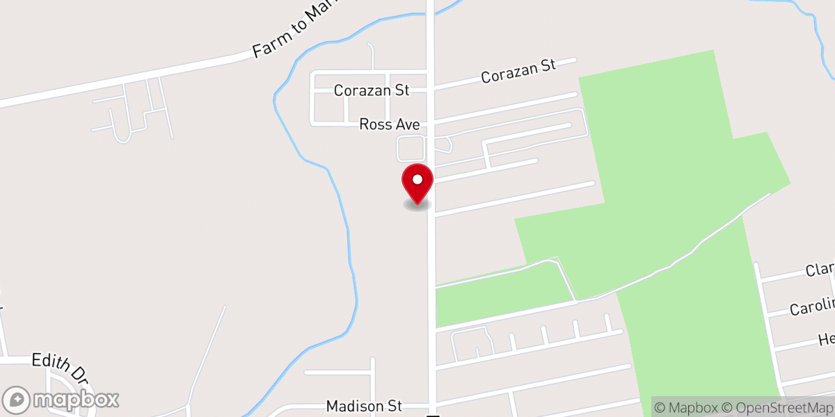 Map showing location of The Bridge Church Alice