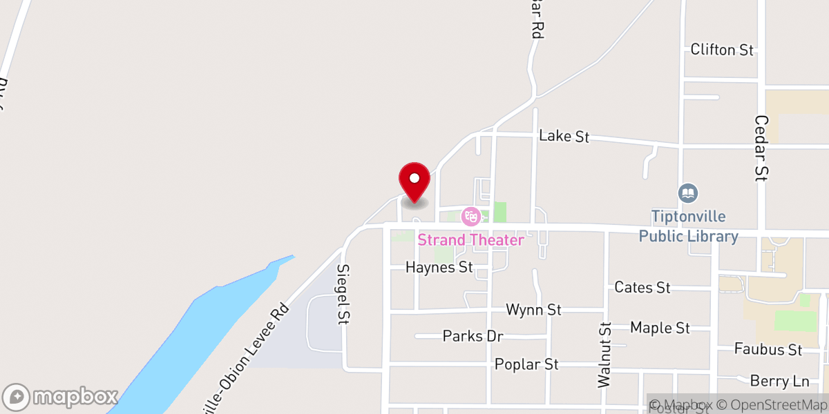 Map showing location of LifeBeat Family Resource Center