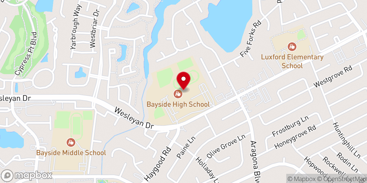 Map showing location of Waters Edge Church Virginia Beach