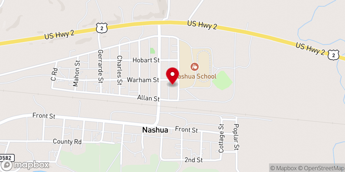 Map showing location of Our Redeemers Lutheran Church