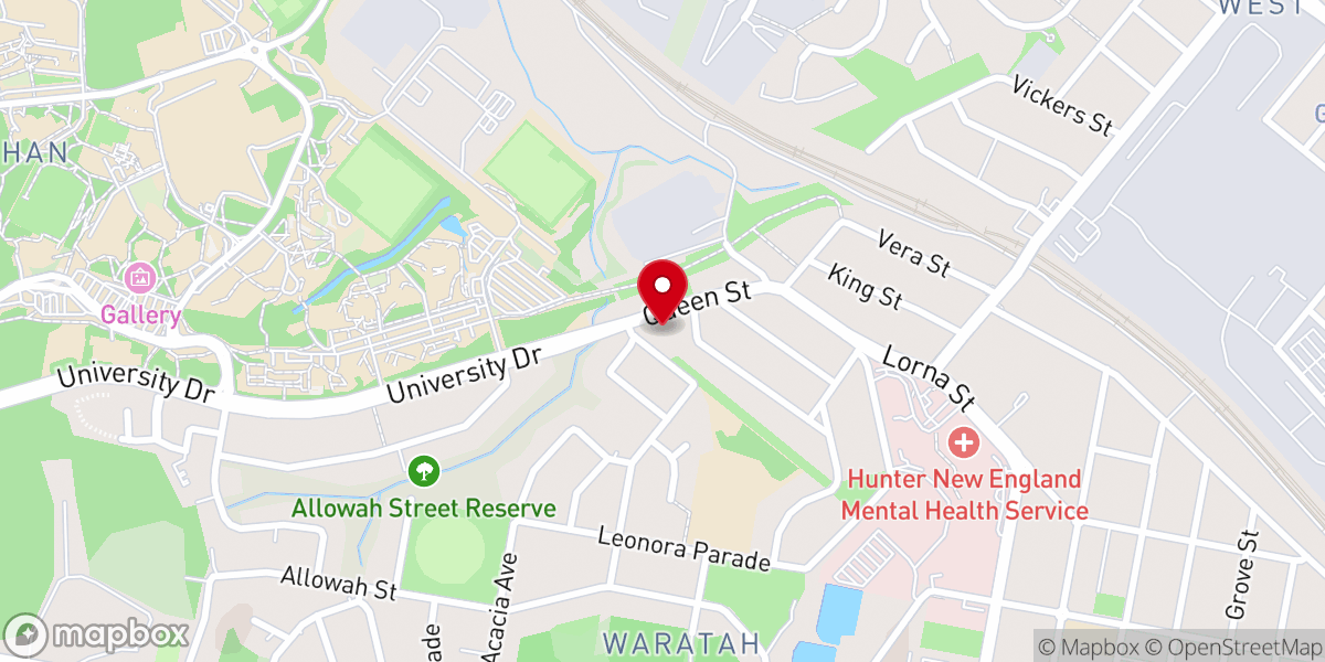 Map showing location of International Christian Church