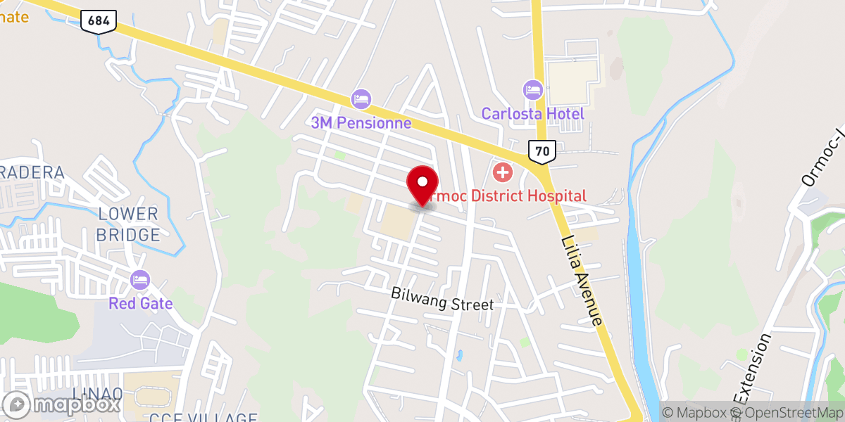 Map showing location of RIVER OF LIFE MACABUG NAZARENE CHRISTIAN FELLOWSHIP