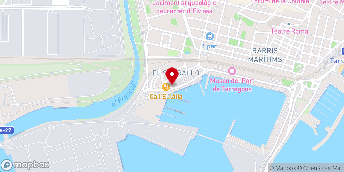 Map showing location of Parroquia de S. Pedro