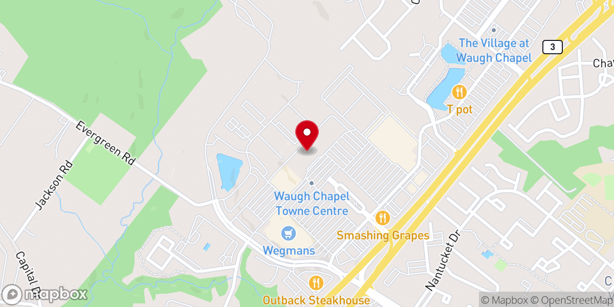 Map showing location of Renovate Life Church Inc