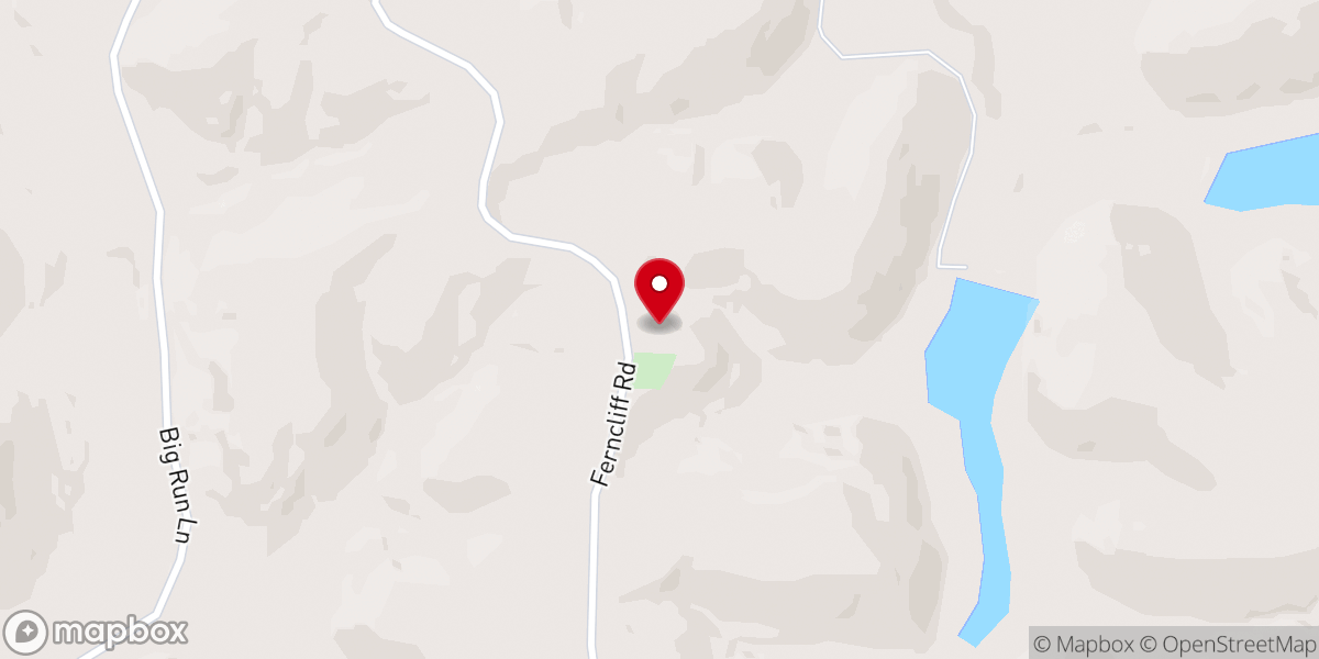 Map showing location of Zion Evangelical Lutheran Church