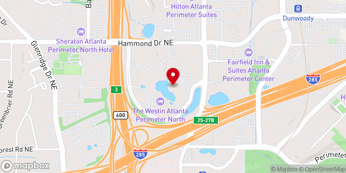 Map showing location of Foundation for Clinical Pastoral Education Inc