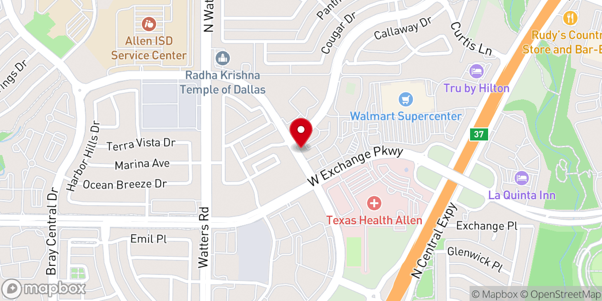 Map showing location of River Reach Ministries