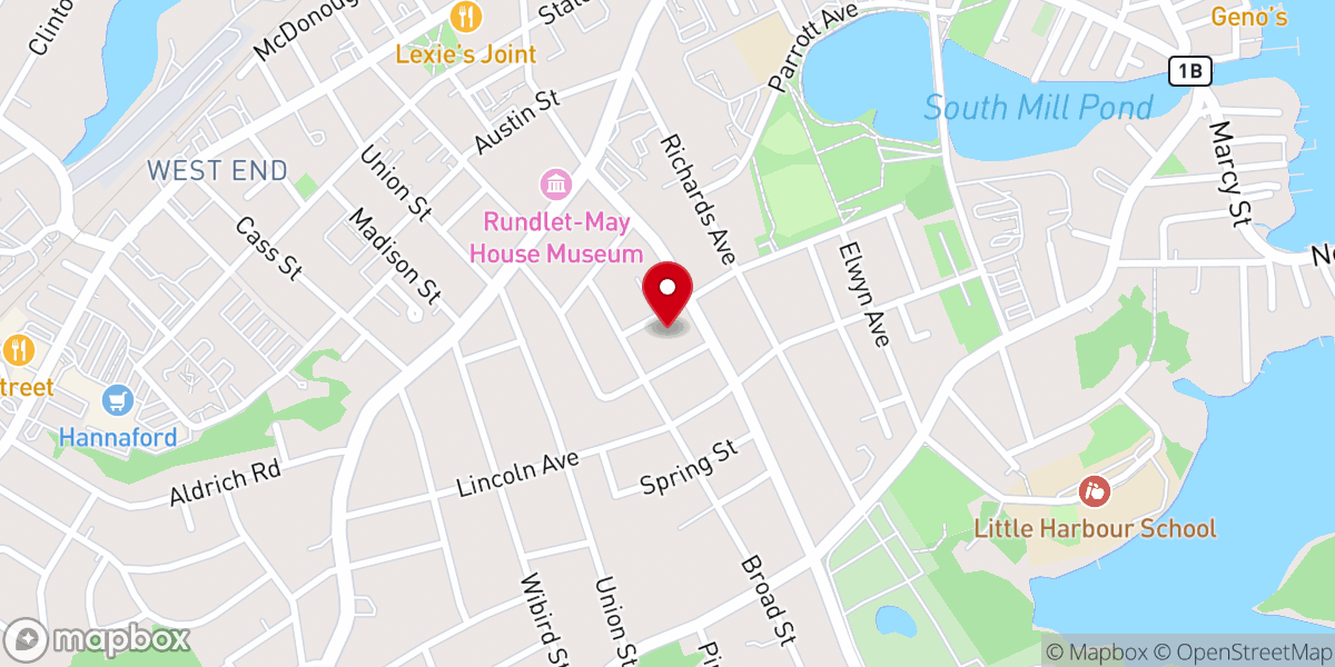 Map showing location of Salvation Army