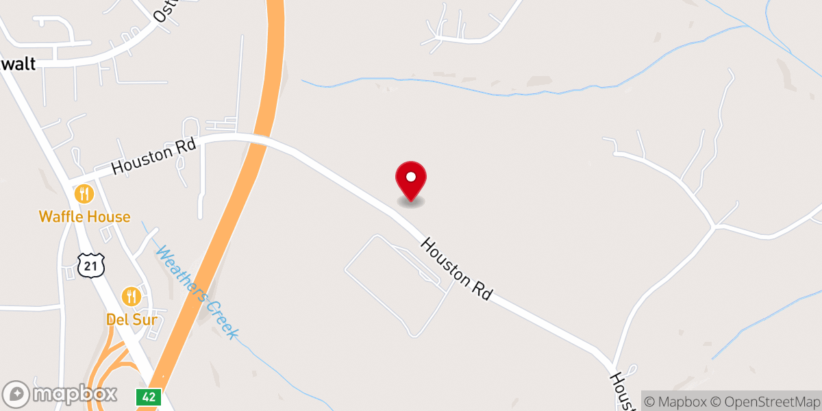 Map showing location of NUMA Church