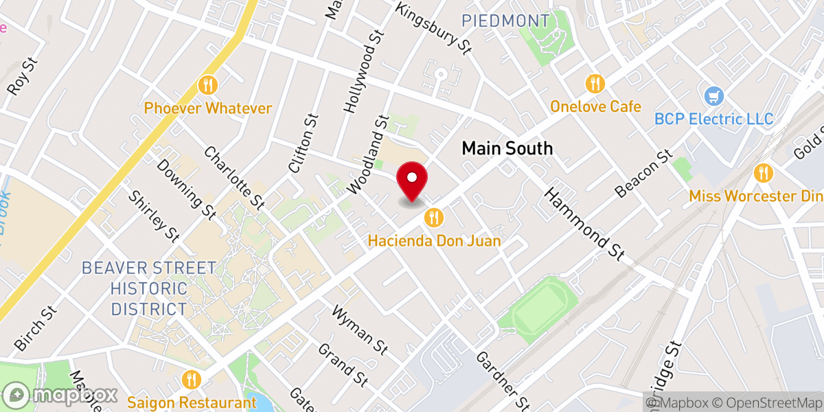 Map showing location of Iglesia Central Adventista del Séptimo Día