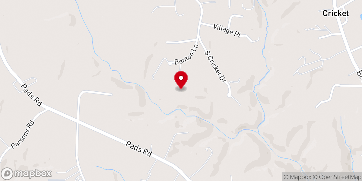 Map showing location of Rescue America Baptist Missions