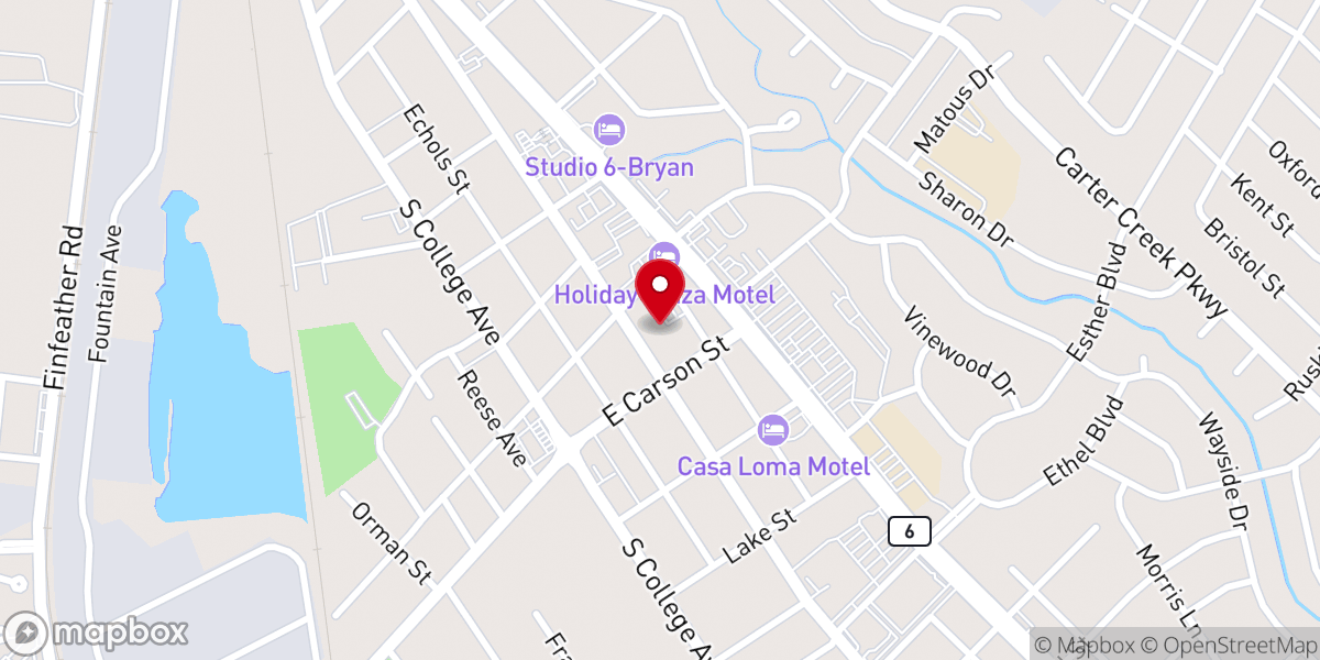 Map showing location of Calvary Fellowship