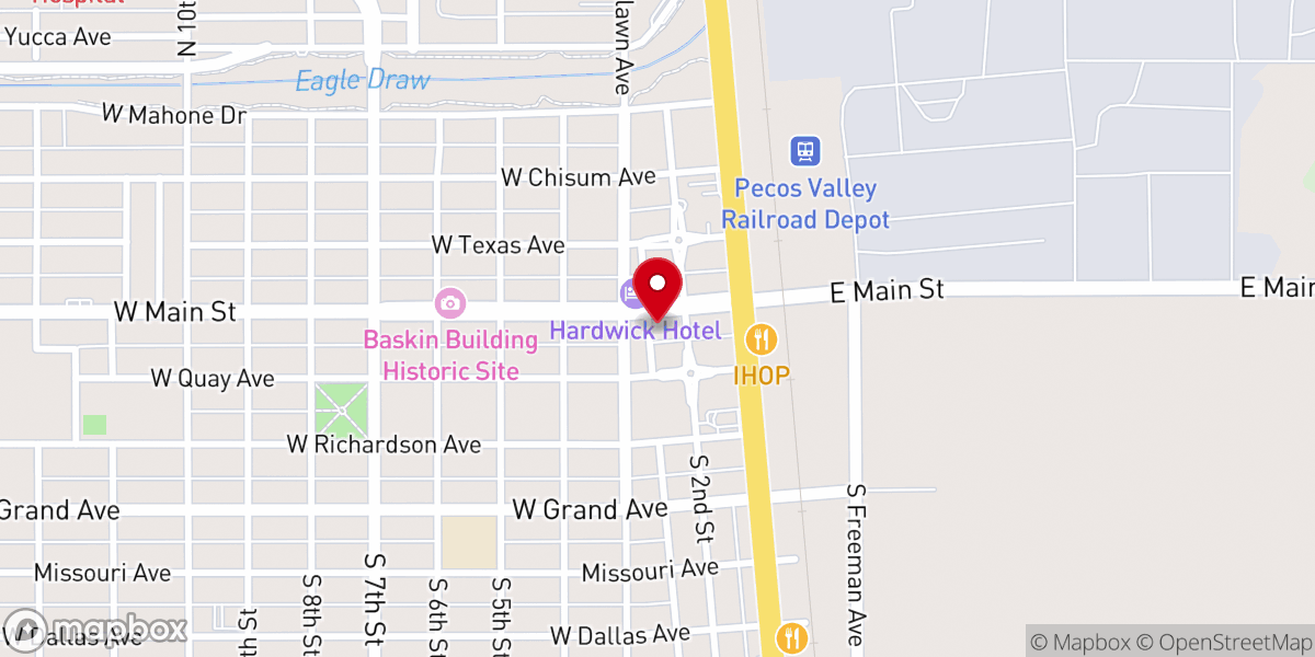 Map showing location of Century 21 Black Gold