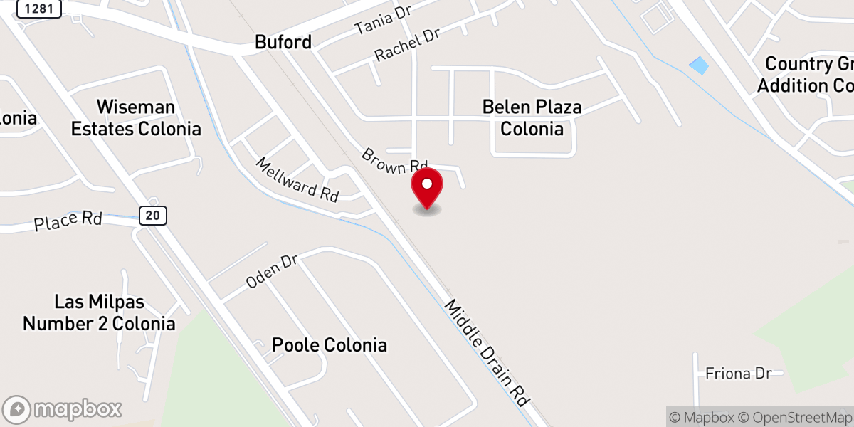 Map showing location of Revive Community Church
