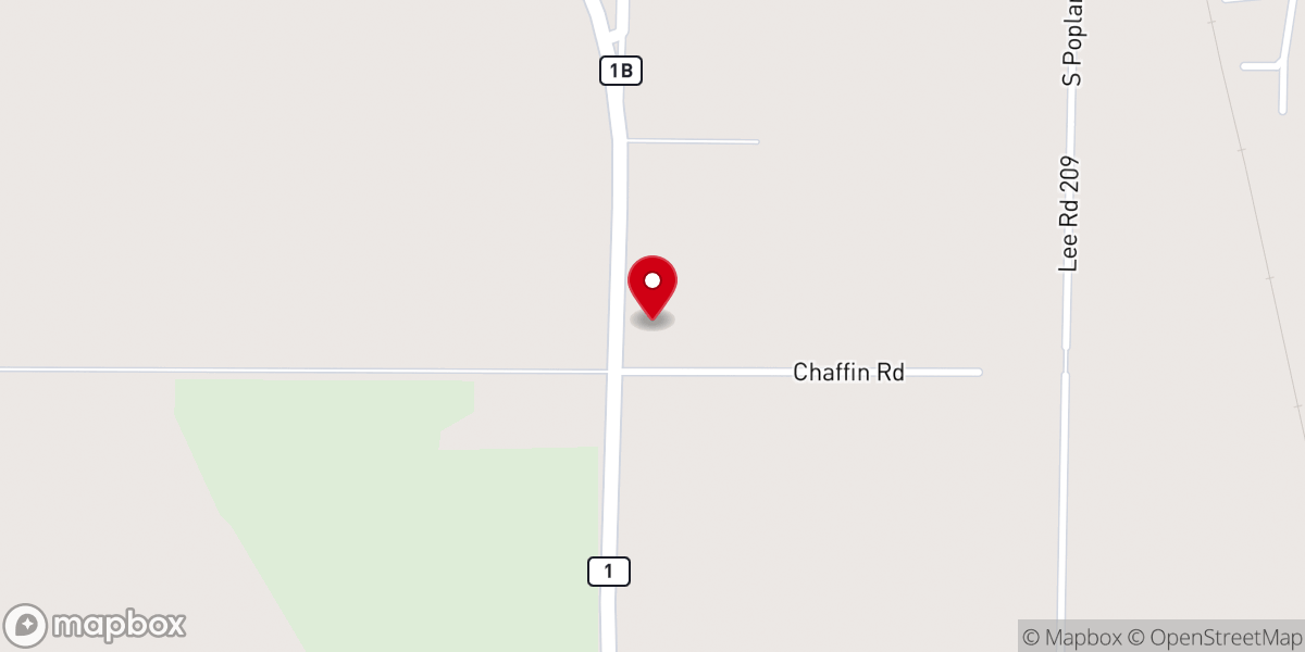 Map showing location of Marianna Missionary Baptist Church