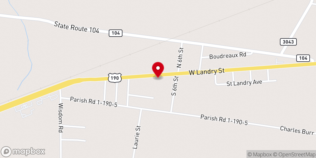 Map showing location of Logos Teaching Center