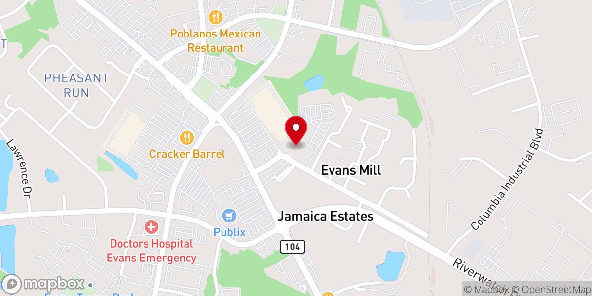 Map showing location of In Focus Church