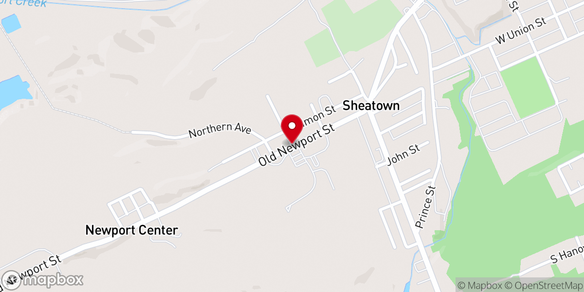 Map showing location of Holy Family Spiritual Renewal