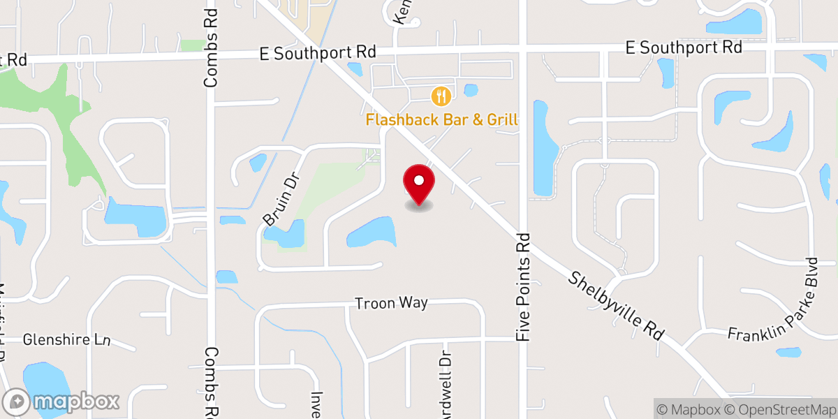Map showing location of T B S Ministries