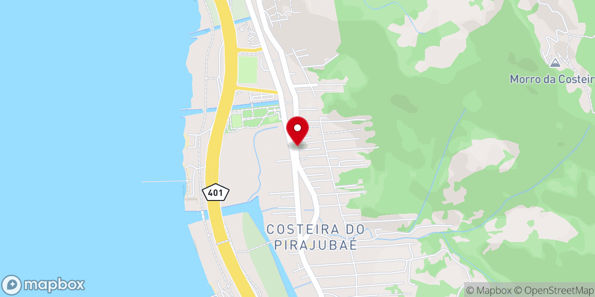 Map showing location of AD Costeira