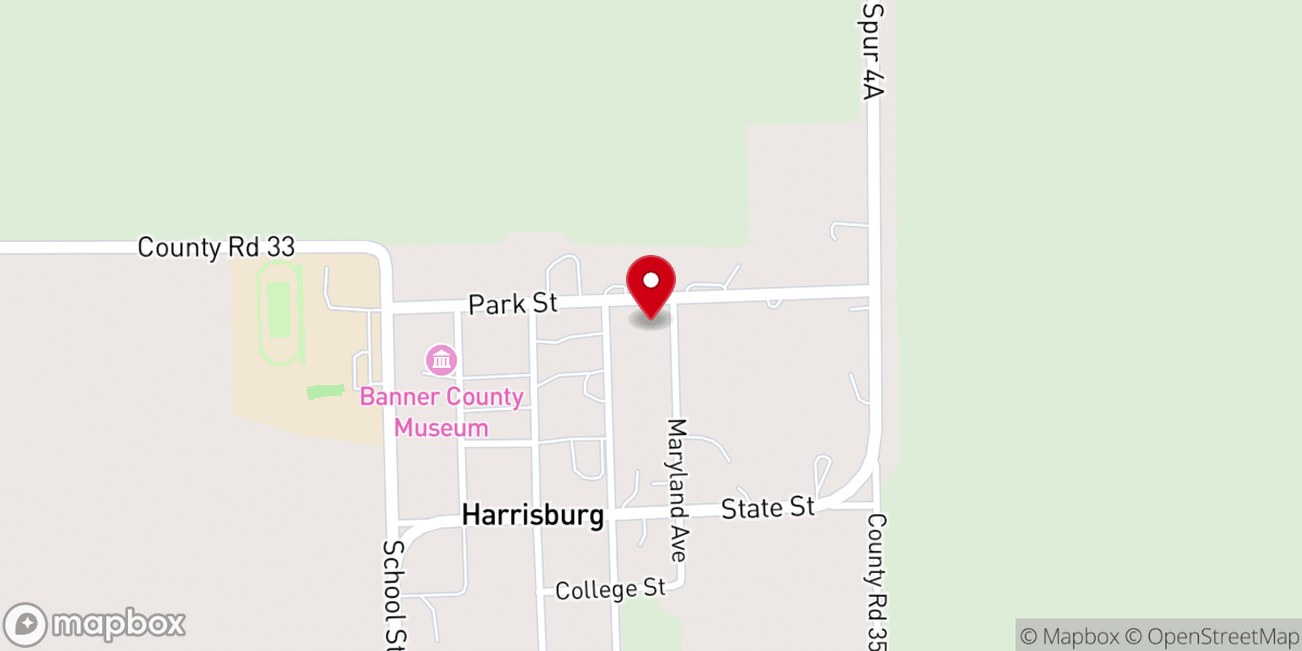 Map showing location of Good Shepard of the Plains Episcopal Church