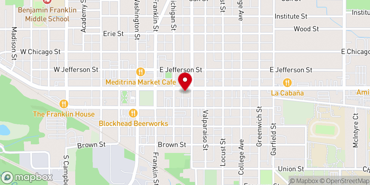 Map showing location of New Song Fellowship