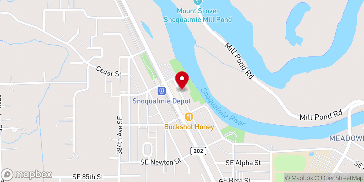 Map showing location of United Church of Christ