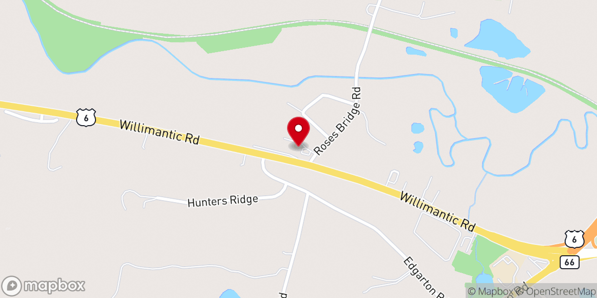 Map showing location of Baptist Fellowship