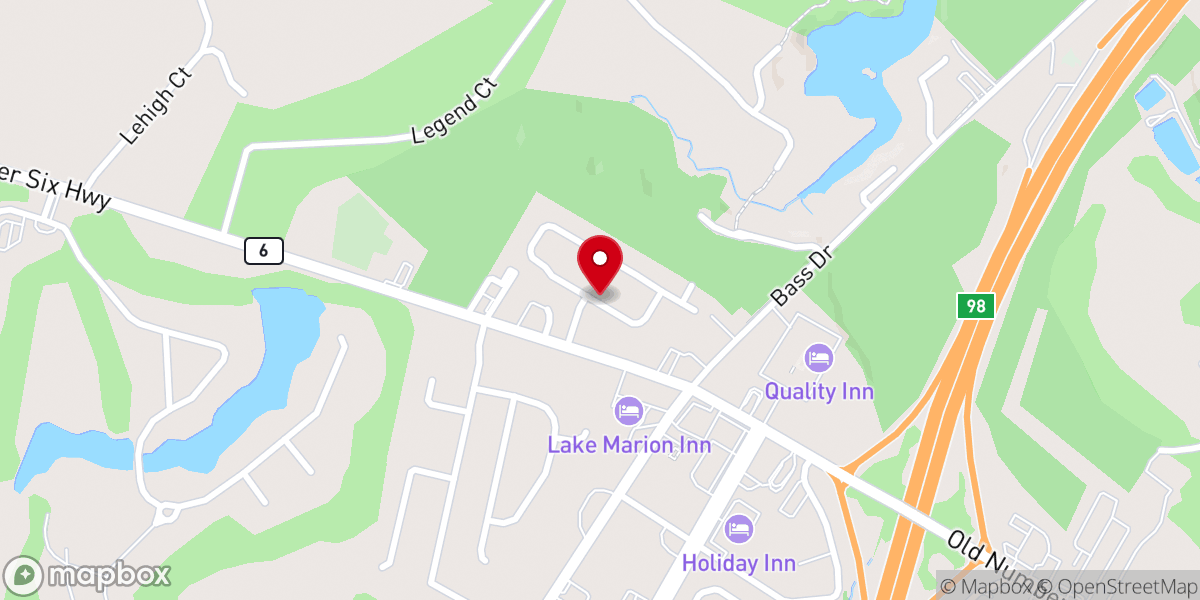 Map showing location of Ryan Homes at Chapel Branch