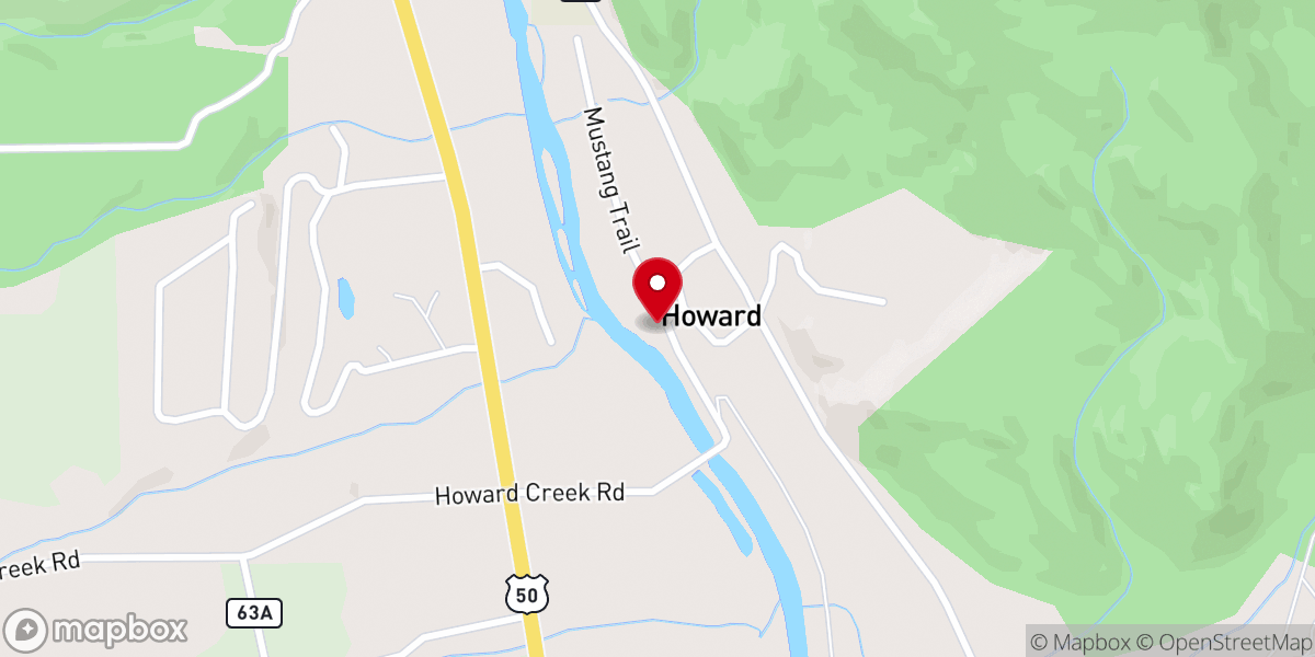 Map showing location of Cotopaxi Church