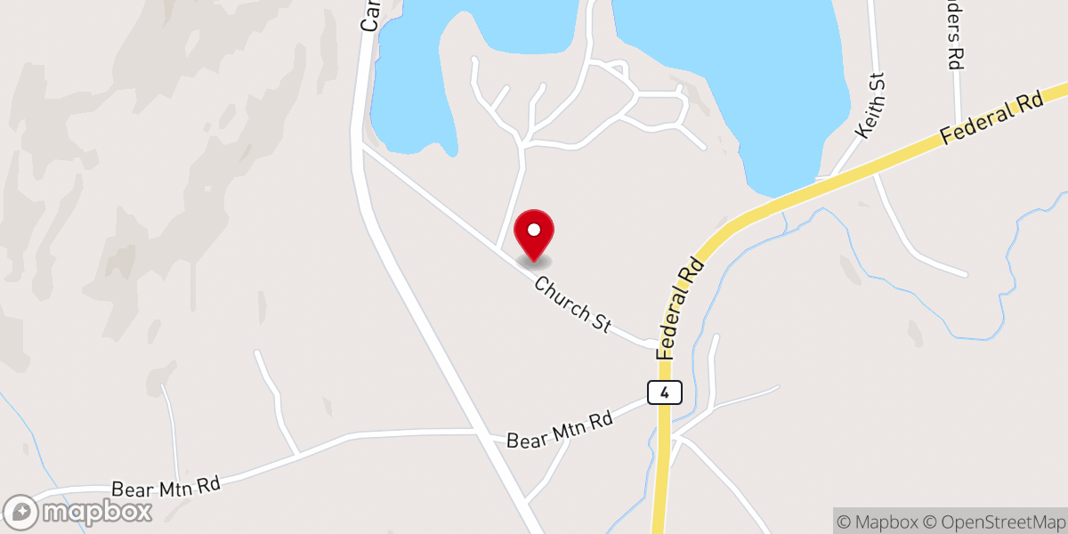 Map showing location of Brettuns Village