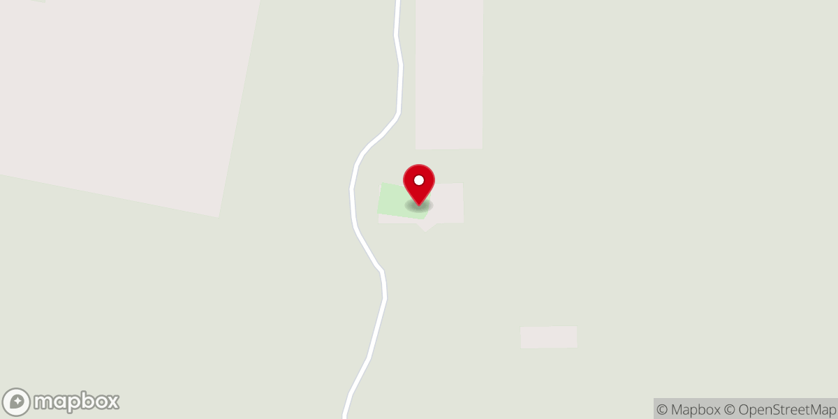 Map showing location of Ivie Church
