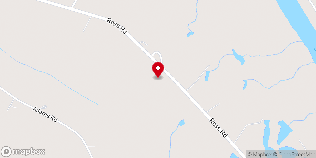 Map showing location of Pentecost Worship Center