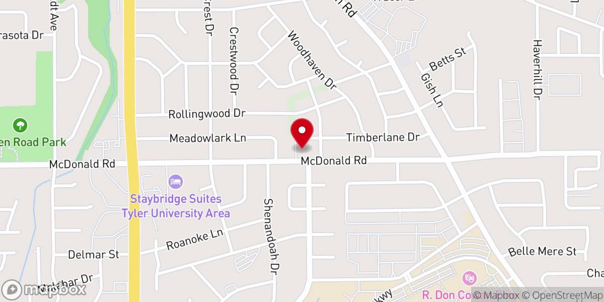 Map showing location of Gods Will Missionary Baptist Church