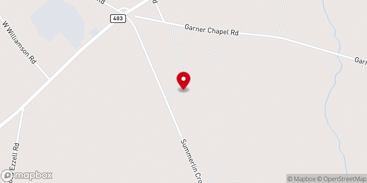 Map showing location of Union Church