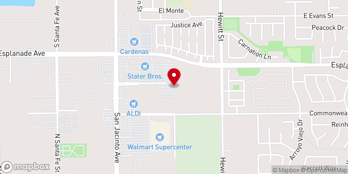 Map showing location of LUKE 418 CHURCH INC.