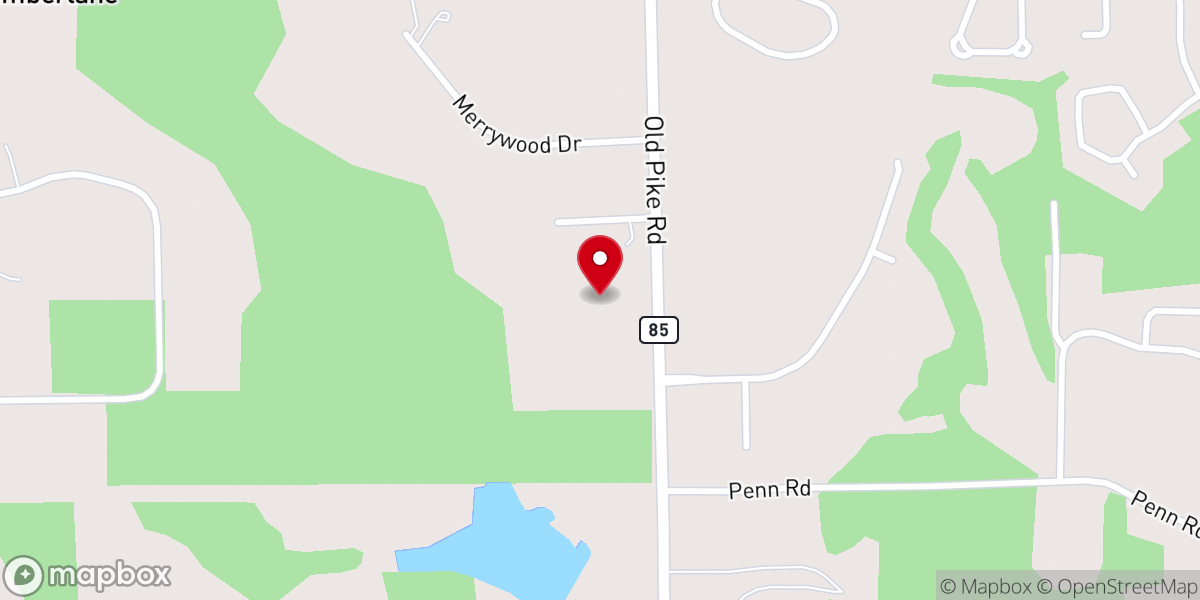 Map showing location of Marler Road Church of Christ Inc