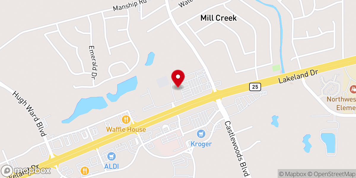 Map showing location of Refuge 16 Global Methodist Chruch